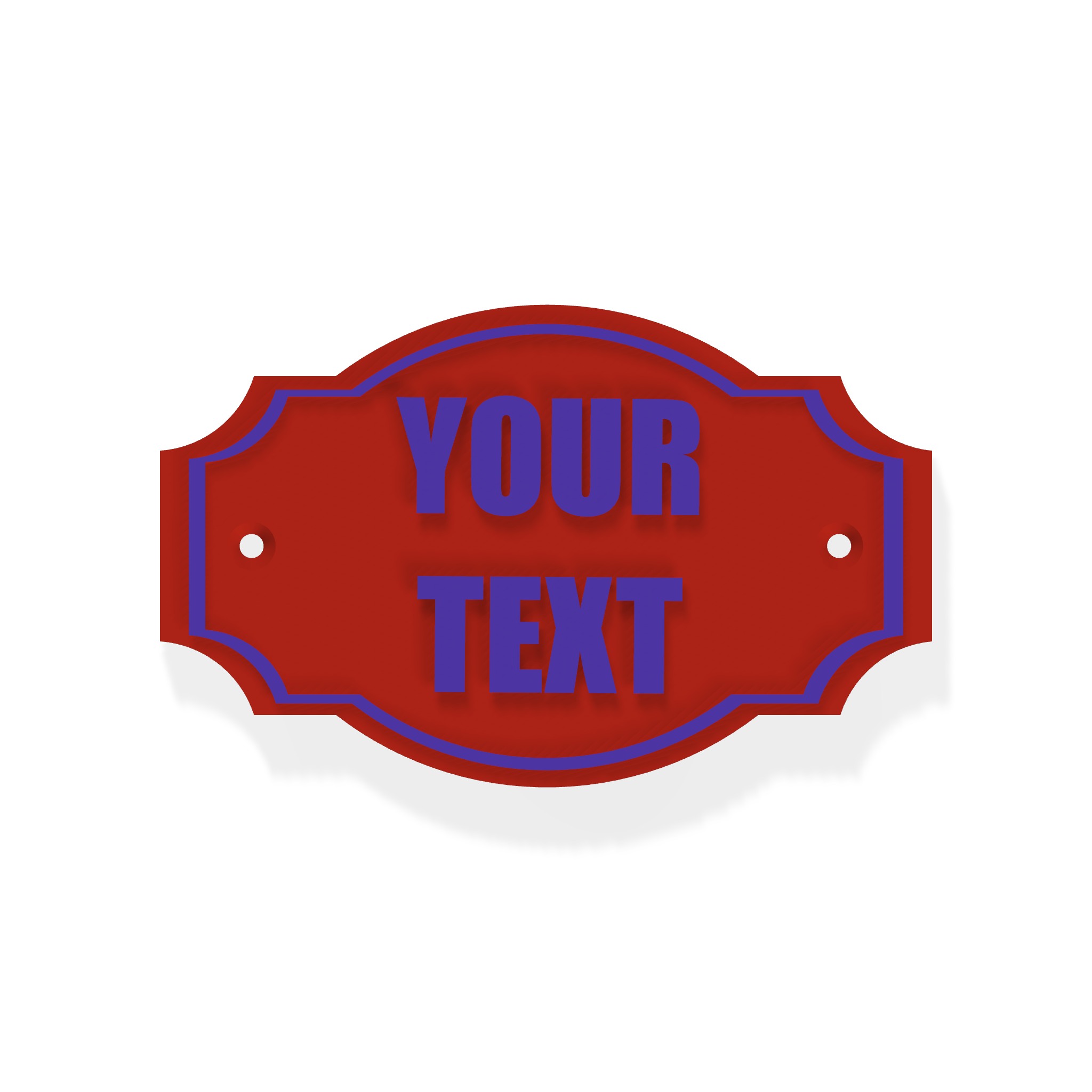 Modern Personalised Horse Stable Sign